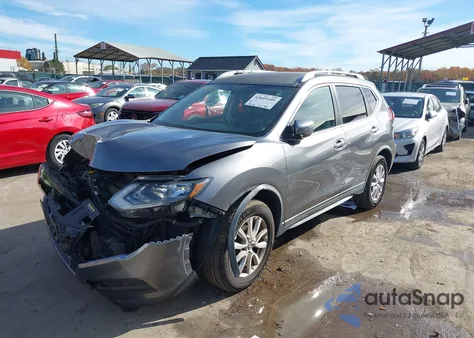 2018 Nissan Rogue Sv from USA, damaged, VIN KNMAT2MV8JP511431